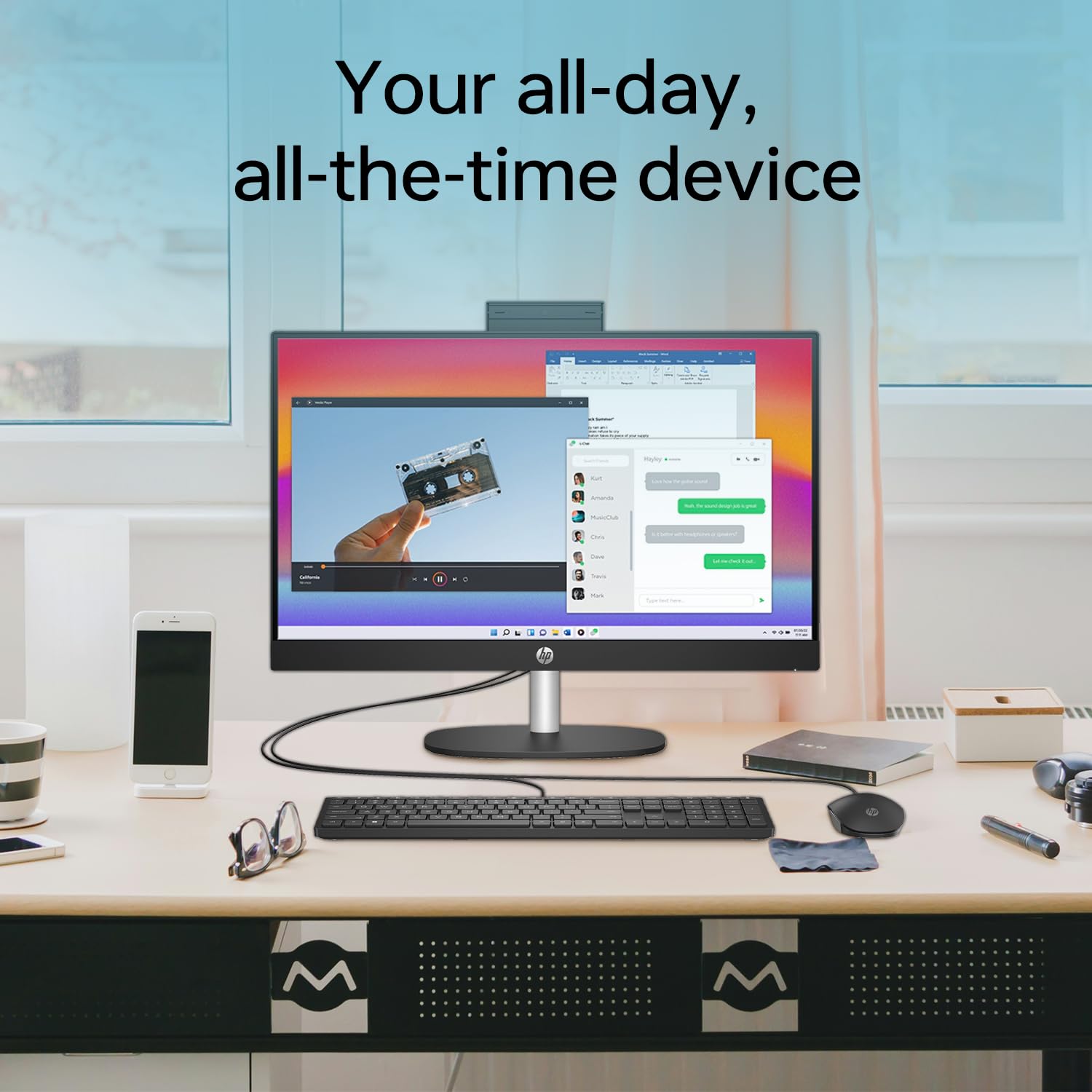 Amazon.com: HP 24 i5 All-in-One Desktop, 23.8